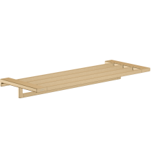 Полка Hansgrohe AddStoris 41751140 шлифованная бронза