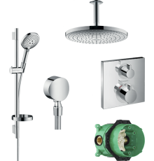 Душевой комплект Hansgrohe Raindance Select E 300 27337000+26630000+27506000+15714000+1800180