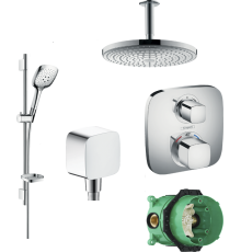 Душевой комплект Hansgrohe Raindance Select E 300 27337000+27856000+26457000+15708000+1800180