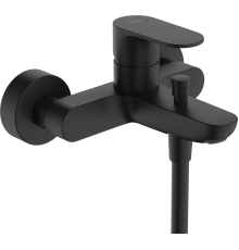 Смеситель для ванны с душем Hansgrohe Rebris S 72440670 черный матовый