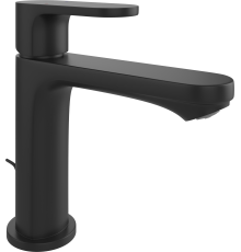 Смеситель для раковины Hansgrohe Rebris S 72517670 с донным клапаном, черный матовый