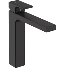 Смеситель для раковины Hansgrohe Vernis Shape 71591670 матовый черный
