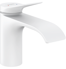 Смеситель для раковины Hansgrohe Vivenis 80 75012700 матовый белый