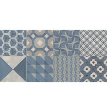 Декор Kerama Marazzi Онда VT\B416\11037R матовый, ректифицированный 30x60 синий