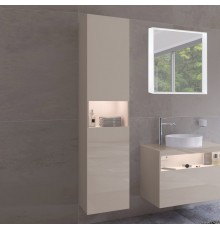 Шкаф-пенал Keuco Stageline 32831 L, кашемир, с подсветкой