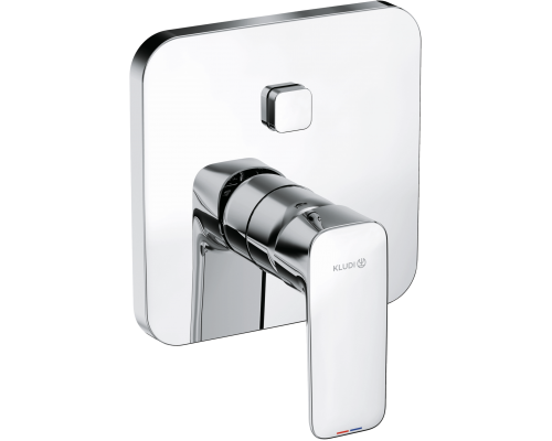 Смеситель для ванны с душем Kludi Pure Style 406590575 хром