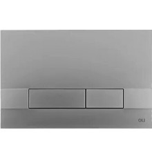 Кнопка смыва OLI OLIPure Narrow 148302 хром матовый