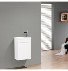 Тумба под раковину BelBagno Pietra Mini 46 L bianco lucido
