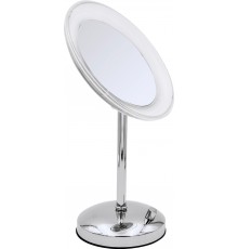 Косметическое зеркало Ridder Tiana О3205100 с подсветкой, с диммером, двухстороннее, поворотное, хром