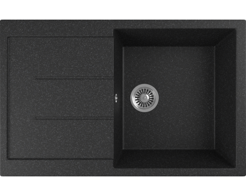 Мойка кухонная Domaci Бьелла DMC-25 черная