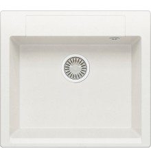 Мойка кухонная Polygran Argo 560 белый хлопок