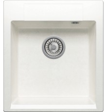 Мойка кухонная Polygran Argo 460 белый хлопок