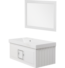 Мебель для ванной комнаты La Fenice Cubo 90 L белая