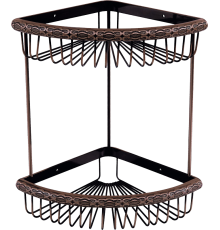 Полка Lemark Jasmine LM6682ORB черная бронза