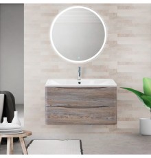 Мебель для ванной комнаты BelBagno Acqua 80 подвесная, pino scania