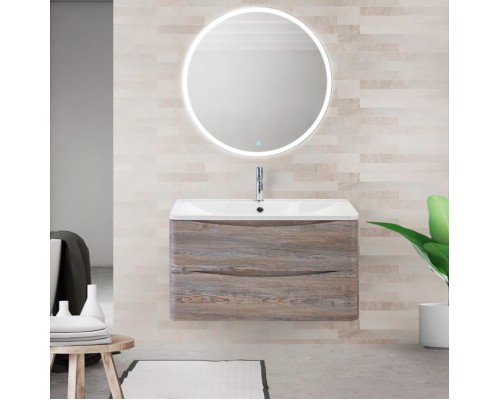 Мебель для ванной комнаты BelBagno Acqua 80 подвесная, pino scania