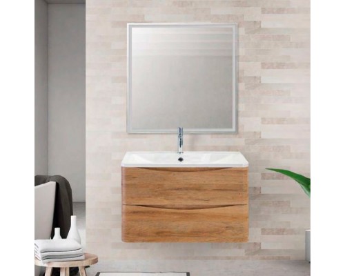 Мебель для ванной комнаты BelBagno Acqua 80 подвесная, rovere rustico