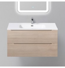Тумба с раковиной BelBagno Etna 90 rovere grigio