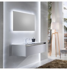 Мебель для ванной комнаты Sanvit Кубэ -1 90 белый глянец