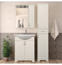 Мебель для ванной комнаты Style Line Олеандр-2 65 Люкс, рельеф пастель