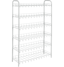Обувница Metaltex 6-ти уровневая, белая