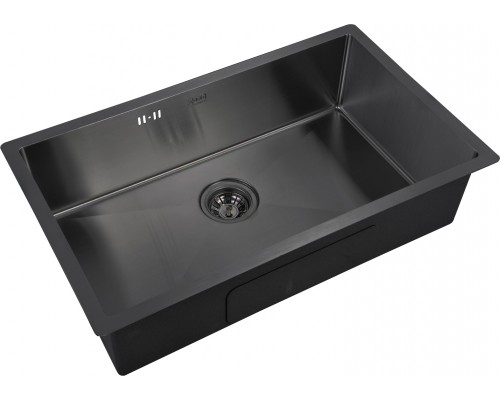 Мойка кухонная Zorg Inox PVD 7444 grafit