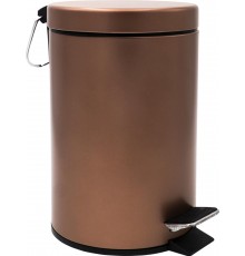 Мусорное ведро Ridder Ed 2170638 3 л, коричневый металлик