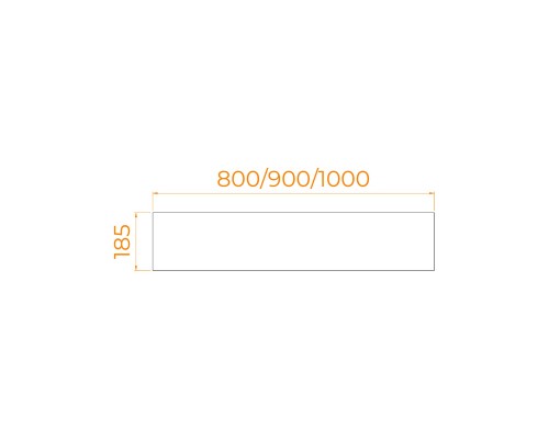 Экран для поддона RGW NB/STYLE боковой