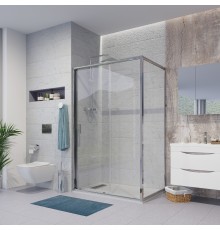 Душевой уголок Niagara Nova NG-62-13A-A80 130x80, прямоугольный, хром