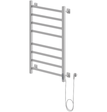 Полотенцесушитель электрический Ника Step-1 80/50 белый матовый, R
