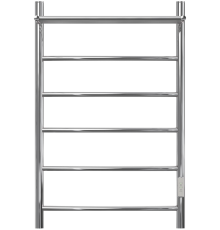 Полотенцесушитель электрический Point Афина PN04858P 50х80, хром, с полкой