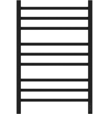 Полотенцесушитель электрический Point Вега PN71858B 50х80, черный
