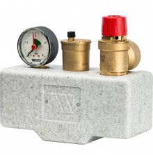 Группа безопасности в теплоизоляции Watts KSG 30/25M-ISO2 3 бар (до 200 кВт) (10005205)