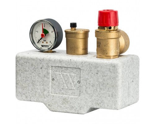 Группа безопасности в теплоизоляции Watts KSG 30/25M-ISO2 3 бар (до 200 кВт) (10005205)