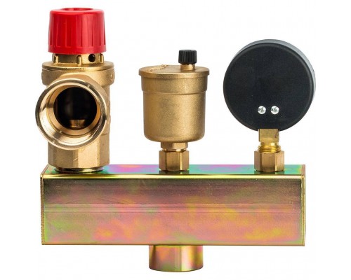 Группа безопасности в теплоизоляции Watts KSG 30/25M-ISO2 3 бар (до 200 кВт) (10005205)