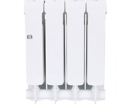 Радиатор биметаллический RIFAR BASE 350 4 секции боковое подключение (белый RAL 9016) 1RB35-4 (1RB35-4)