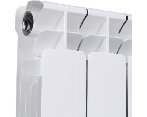 Радиатор биметаллический RIFAR BASE 350 4 секции боковое подключение (белый RAL 9016) 1RB35-4 (1RB35-4)