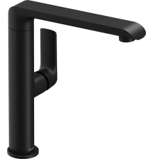 Смеситель для раковины Ravak Flat X070174 черный матовый