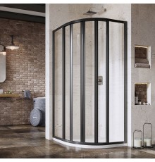 Душевой уголок Ravak Supernova SKKP6-80 195 Transparent, профиль черный