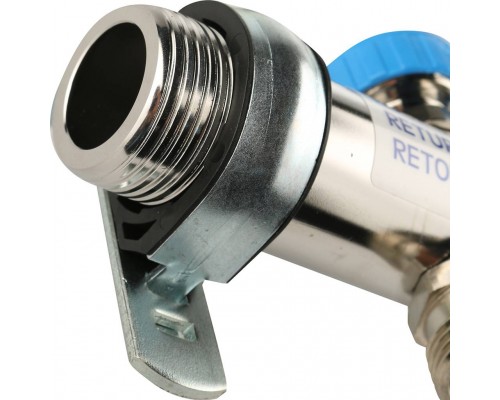 *12080711002 REHAU RAUTHERM S Распределительный коллектор HKV-D на 7 контуров нерж .сталь (без шаровых кранов) (12080711002)