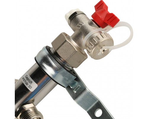 *12080711002 REHAU RAUTHERM S Распределительный коллектор HKV-D на 7 контуров нерж .сталь (без шаровых кранов) (12080711002)