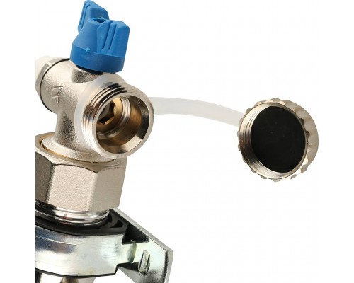 *12080911002 REHAU RAUTHERM S Распределительный коллектор HKV-D на 9 контуров нерж .сталь (без шаровых кранов) (12080911002)