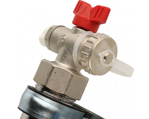 *12080911002 REHAU RAUTHERM S Распределительный коллектор HKV-D на 9 контуров нерж .сталь (без шаровых кранов) (12080911002)