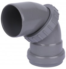 Sinikon KU.050.G Отвод универсальный D 050 серый (KU.050.G)
