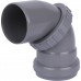 Sinikon KU.050.G Отвод универсальный D 050 серый (KU.050.G)