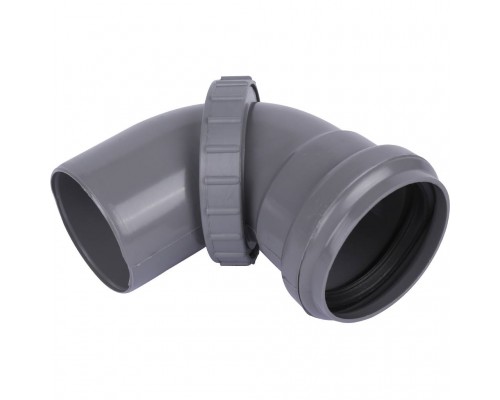 Sinikon KU.050.G Отвод универсальный D 050 серый (KU.050.G)