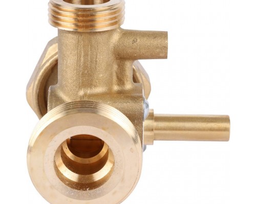 BARBERI  Трехходовой смесительный клапан с байпасом, соединение для насоса и коллектора G1 1/2M. KV 6 (41D040000C)