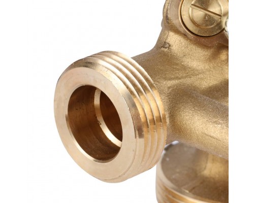 BARBERI  Трехходовой смесительный клапан с байпасом, соединение для насоса и коллектора G1 1/2M. KV 6 (41D040000C)