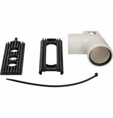Конденсационный угол STOUT 87° DN80 м/п PP-FE с кронштейном SCA-8080-121090 (SCA-8080-121090)