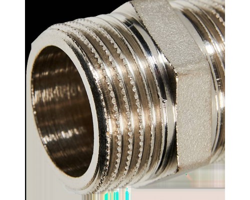 Ниппель HH STOUT никелированный 3/4 (SFT-0004-003434) Ниппель HH STOUT никелированный 3/4 (SFT-0004-003434)